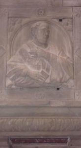 “Bassorilievo con ritratto dell’arciviscovo Bonaventura Poerio”, Cattedrale di Salerno